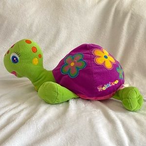 VTG Lisa Frank Peekaboo Tortoise large plush